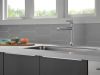 DELTA Trinsic Single Handle Kitchen Faucet — Chrome