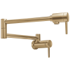 DELTA Other Contemporary Wall Mount Pot Filler — Champagne Bronze