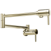 DELTA Other Contemporary Wall Mount Pot Filler — Polished Nickel