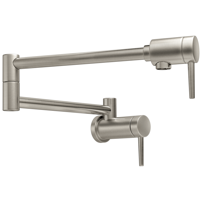DELTA Other Contemporary Wall Mount Pot Filler — Stainless