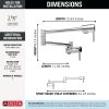 DELTA Other Contemporary Wall Mount Pot Filler — Chrome