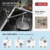 DELTA Other Contemporary Wall Mount Pot Filler — Chrome