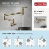 DELTA Other Traditional Wall Mount Pot Filler — Champagne Bronze
