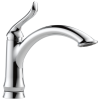 DELTA Linden Single Handle Kitchen Faucet — Chrome