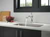 DELTA Linden Single Handle Kitchen Faucet — Chrome