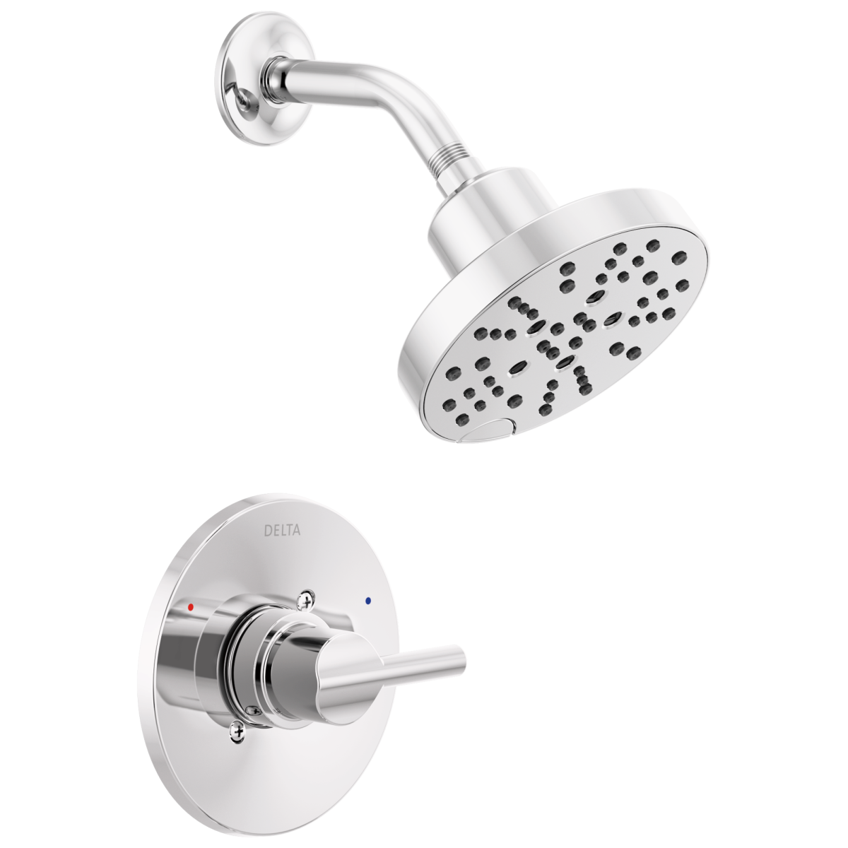 DELTA Nicoli Monitor 14 Series H2Okinetic Shower — Chrome