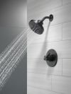 DELTA Nicoli Monitor 14 Series H2Okinetic Shower — Matte Black