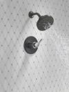 DELTA Nicoli Monitor 14 Series H2Okinetic Shower — Matte Black / Chrome