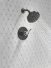 DELTA Nicoli Monitor 14 Series H2Okinetic Shower — Matte Black / Chrome
