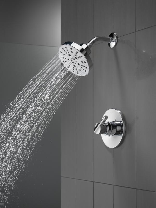 DELTA Nicoli Monitor 14 Series H2Okinetic Shower — Chrome