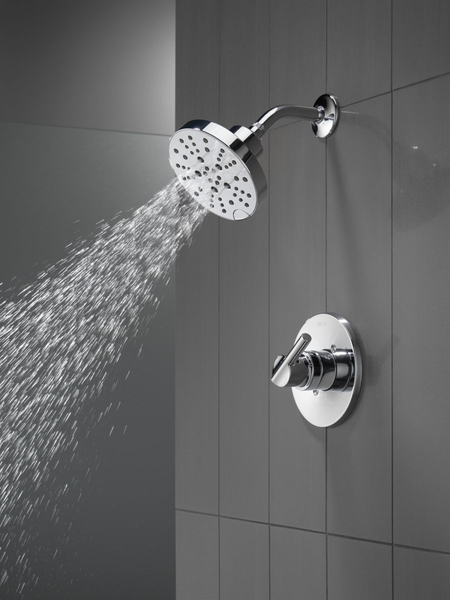 DELTA Nicoli Monitor 14 Series H2Okinetic Shower — Chrome