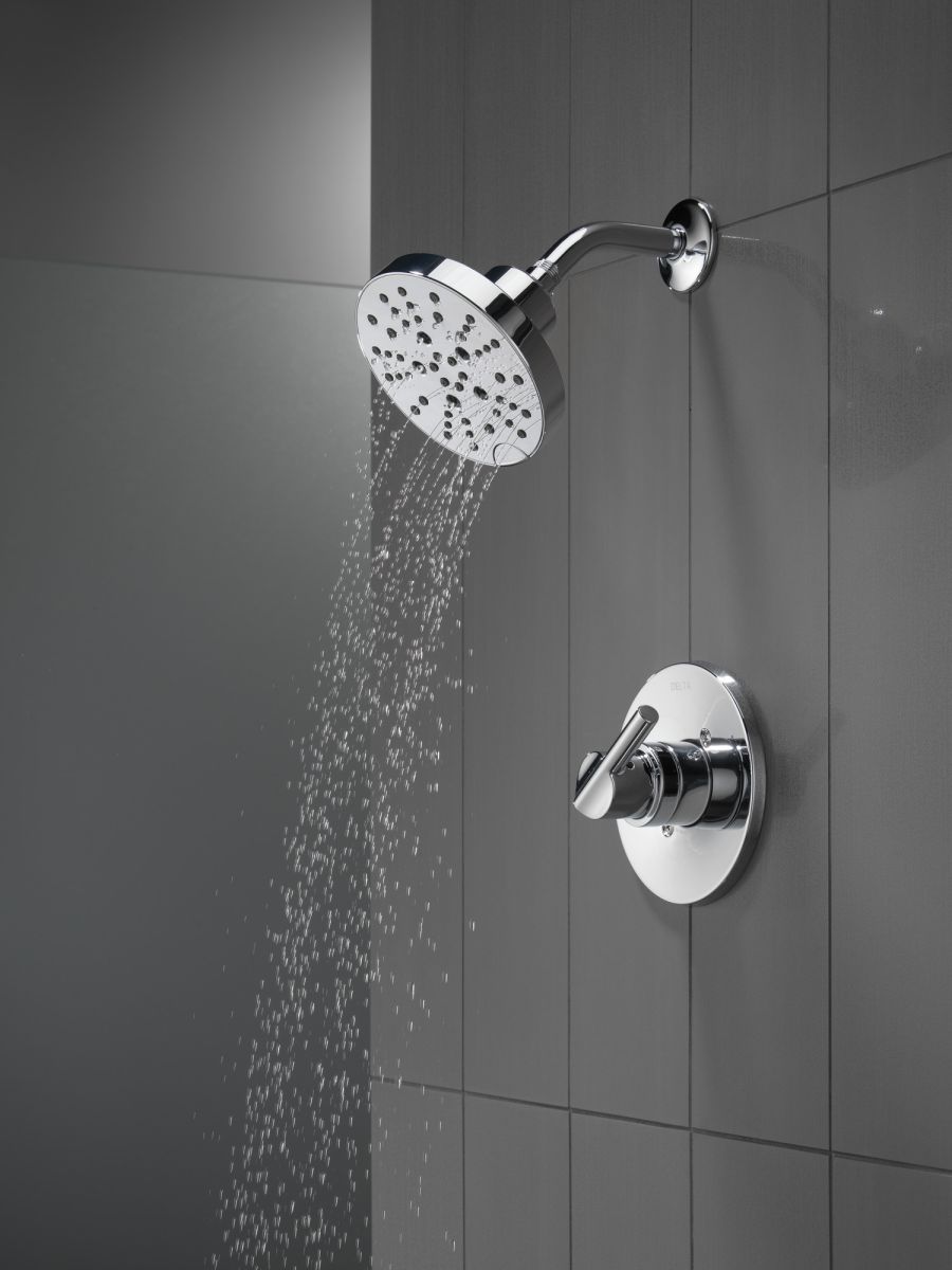 DELTA Nicoli Monitor 14 Series H2Okinetic Shower — Chrome