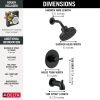 DELTA Nicoli Monitor 14 Series H2Okinetic Tub and Shower — Matte Black