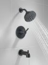 DELTA Nicoli Monitor 14 Series H2Okinetic Tub and Shower — Matte Black