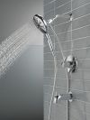 DELTA Nicoli Monitor 14 Series Tub and Shower with SureDock Hand Shower — Chrome
