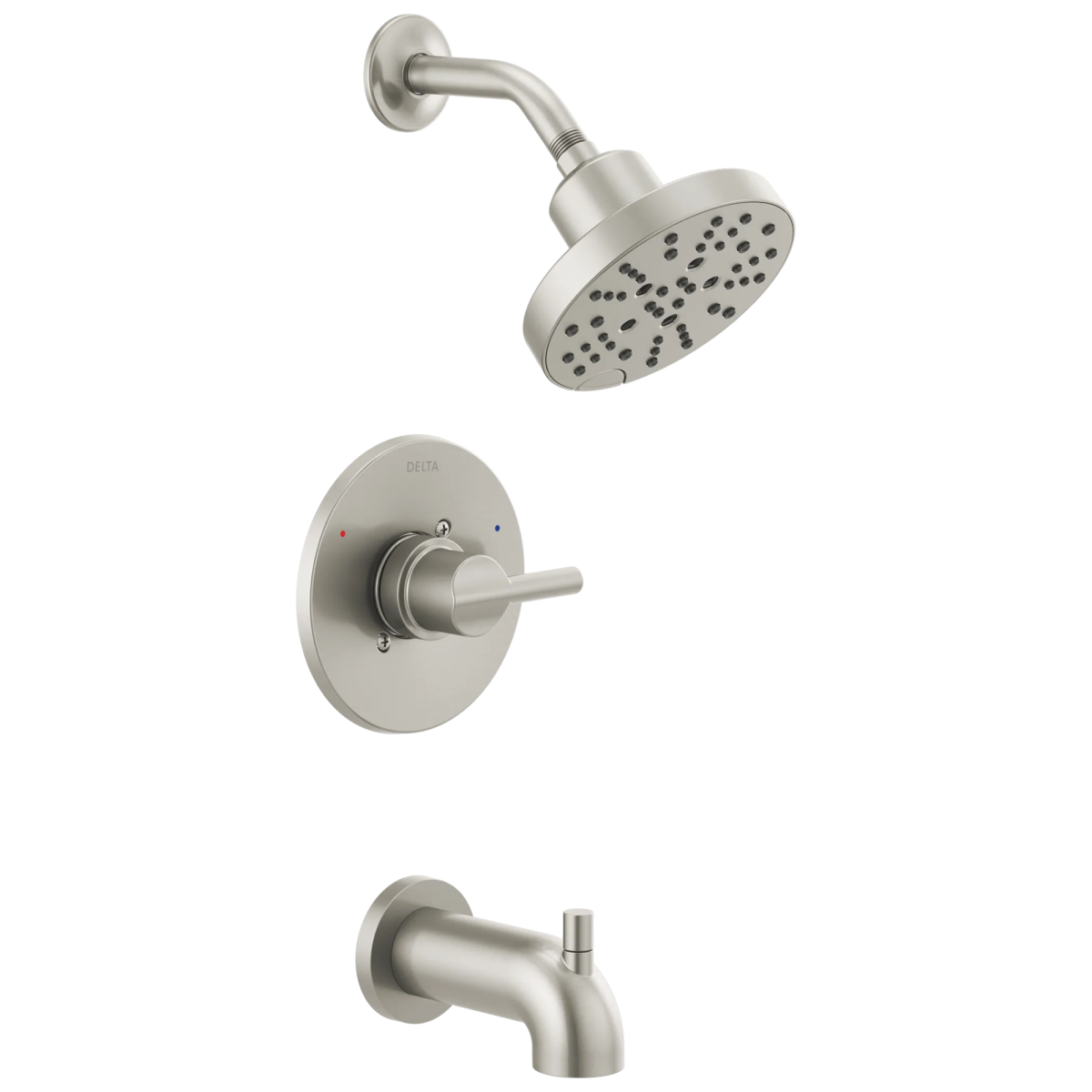 DELTA Nicoli Monitor 14 Series H2Okinetic Tub and Shower — Stainless
