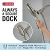 DELTA Nicoli Monitor 14 Series Tub and Shower with SureDock Hand Shower — Stainless
