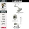 DELTA Nicoli Monitor 14 Series H2Okinetic Tub and Shower — Stainless