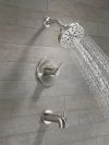 DELTA Nicoli Monitor 14 Series H2Okinetic Tub and Shower — Stainless
