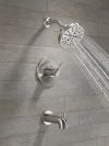 DELTA Nicoli Monitor 14 Series H2Okinetic Tub and Shower — Stainless