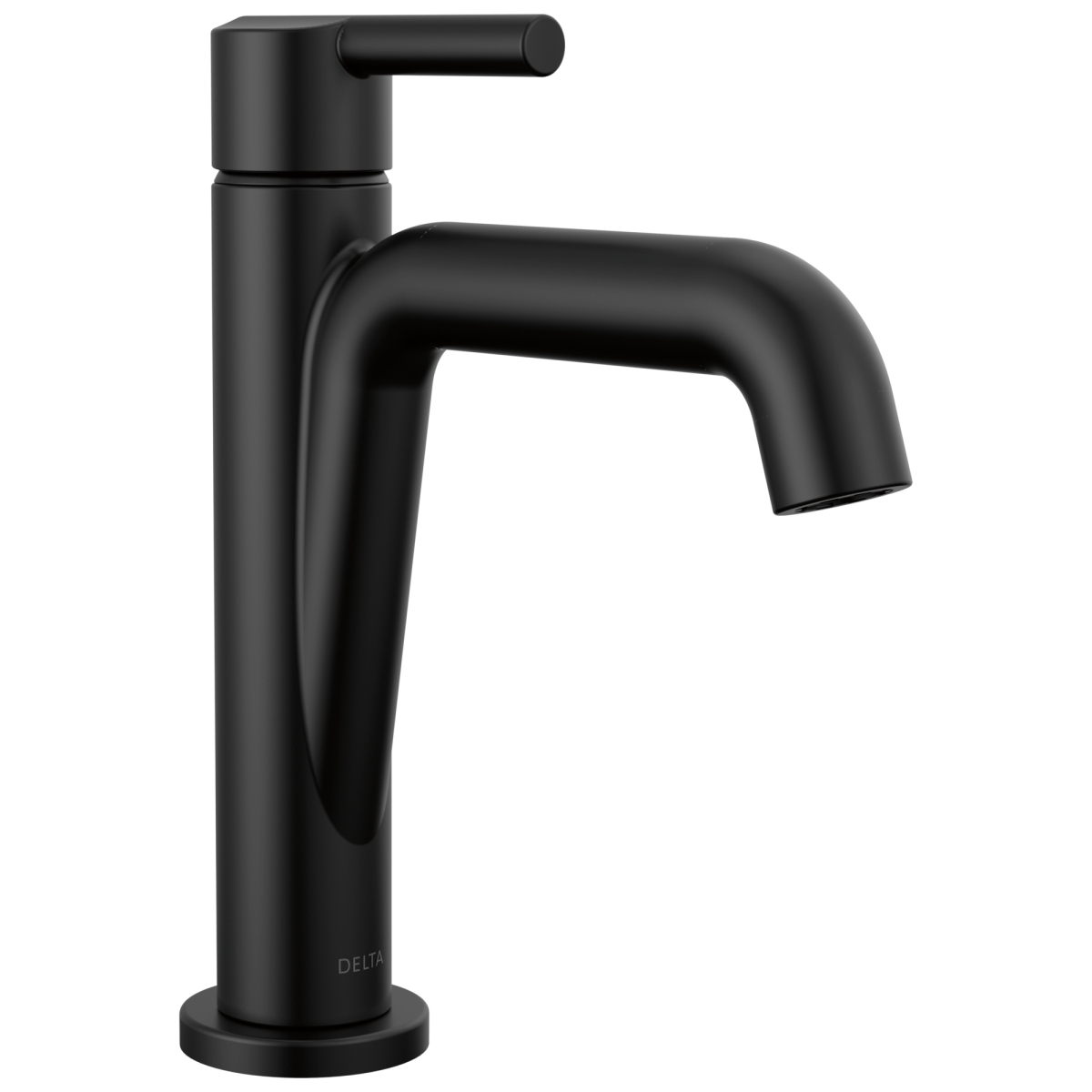 DELTA Nicoli Single Handle Bathroom Faucet — Matte Black