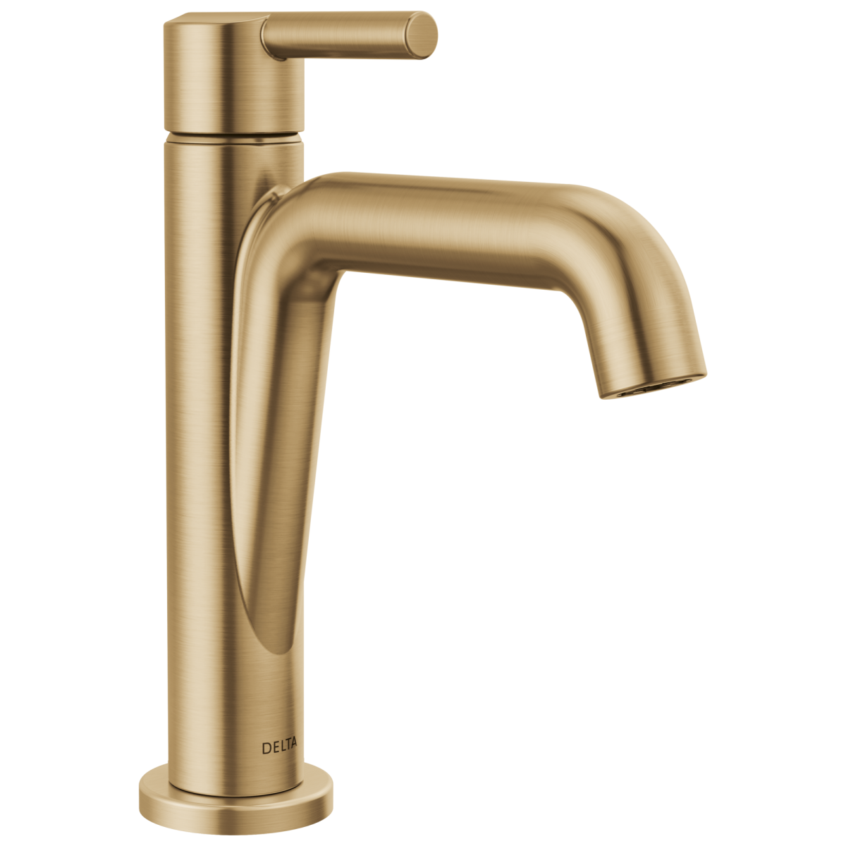 DELTA Nicoli Single Handle Bathroom Faucet — Champagne Bronze