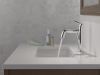DELTA Nicoli Single Handle Pull-Down Bathroom Faucet — Chrome