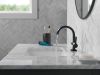 DELTA Albion  Single Handle Bathroom Faucet — Matte Black
