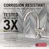 DELTA Albion  Single Handle Bathroom Faucet — Spotshield Brushed Nickel