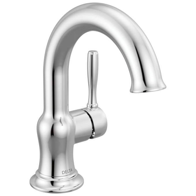 DELTA Roe Single Handle Bathroom Faucet — Chrome