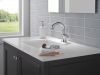 DELTA Roe Single Handle Bathroom Faucet — Chrome