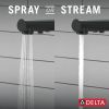 DELTA Daneri Single Handle Pull-Out Kitchen Faucet — Matte Black