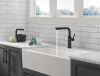 DELTA Daneri Single Handle Pull-Out Kitchen Faucet — Matte Black