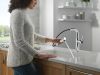 DELTA Daneri Single Handle Pull-Out Kitchen Faucet — Chrome