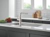 DELTA Daneri Single Handle Pull-Out Kitchen Faucet — Stainless