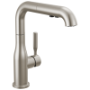 DELTA Almari Single Handle Pull-Out Kitchen Faucet — Stainless