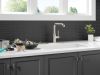 DELTA Almari Single Handle Pull-Out Kitchen Faucet — Stainless