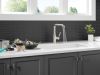 DELTA Almari Single Handle Pull-Out Kitchen Faucet — Stainless