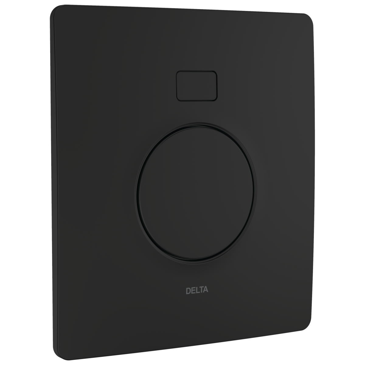 Commercial ADS Electronic WC concealed flush valve with H2Optics® Sensing technology — Matte Black