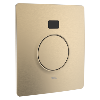 Commercial ADS Electronic WC concealed flush valve with H2Optics® Sensing technology — Champagne Bronze