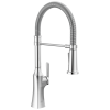 DELTA Ermelo Single Handle Pull-Down Kitchen Faucet With Spring Spout — Chrome