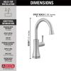 DELTA Other Transitional Beverage Faucet — Arctic Stainless