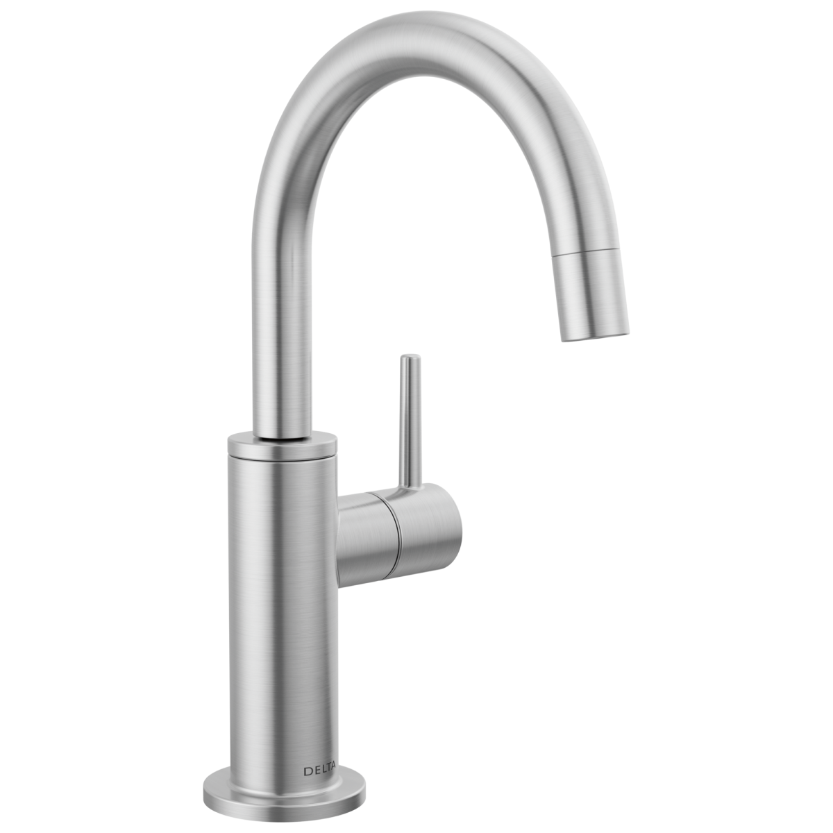 DELTA Other Contemporary Round Beverage Faucet — Arctic Stainless