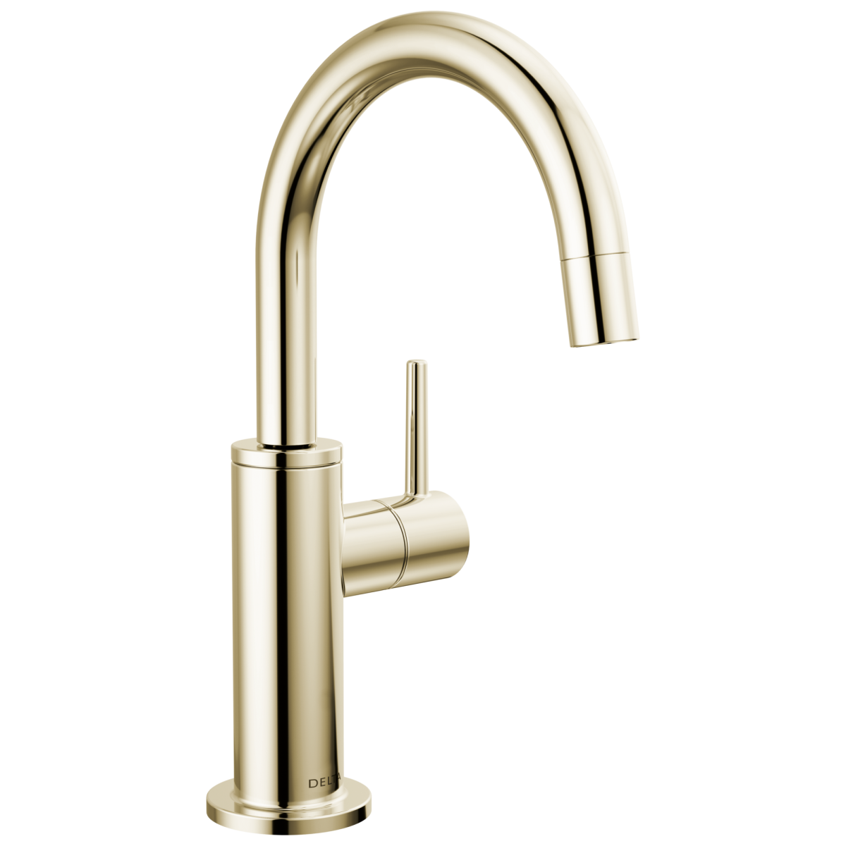 DELTA Other Contemporary Round Beverage Faucet — Polished Nickel