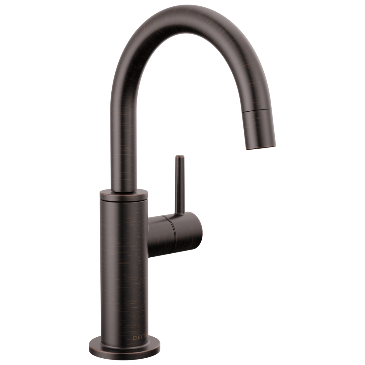DELTA Other Contemporary Round Beverage Faucet — Venetian Bronze
