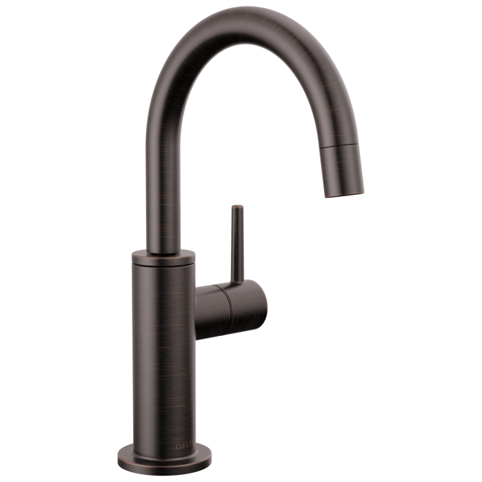 DELTA Other Contemporary Round Beverage Faucet — Venetian Bronze