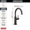 DELTA Other Contemporary Round Beverage Faucet — Venetian Bronze