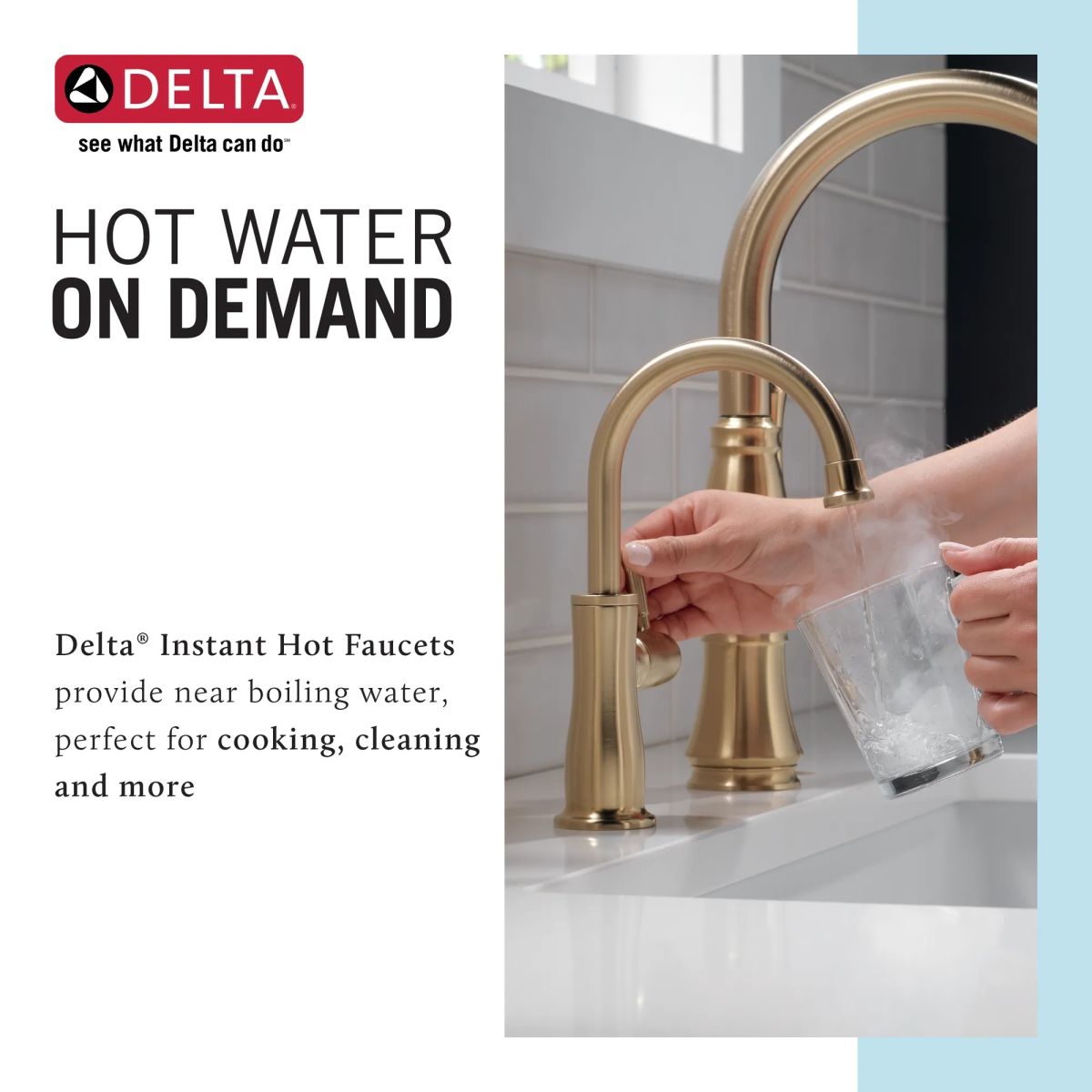 DELTA Other Traditional Instant Hot Water Dispenser — Champagne Bronze