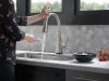 DELTA Lenta Single-Handle Pull-Down Kitchen Faucet with Touch2O Technology — Spotshield Stainless