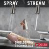DELTA Lenta Single-Handle Pull-Down Kitchen Faucet with Touch2O Technology — Spotshield Stainless